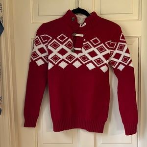 Cat & Jack boys red sweater